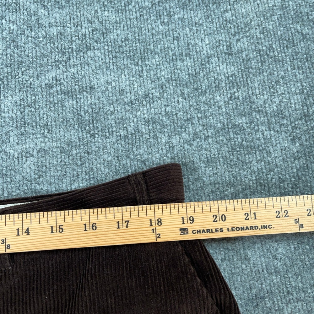 Lauren Ralph Lauren Pants Mens 38x32 Brown Corduroy Flat Front Pocket #AB452 - Picture 7 of 9
